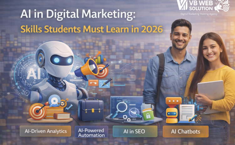AI in Digital Marketing Skills Students Must Learn in 2026