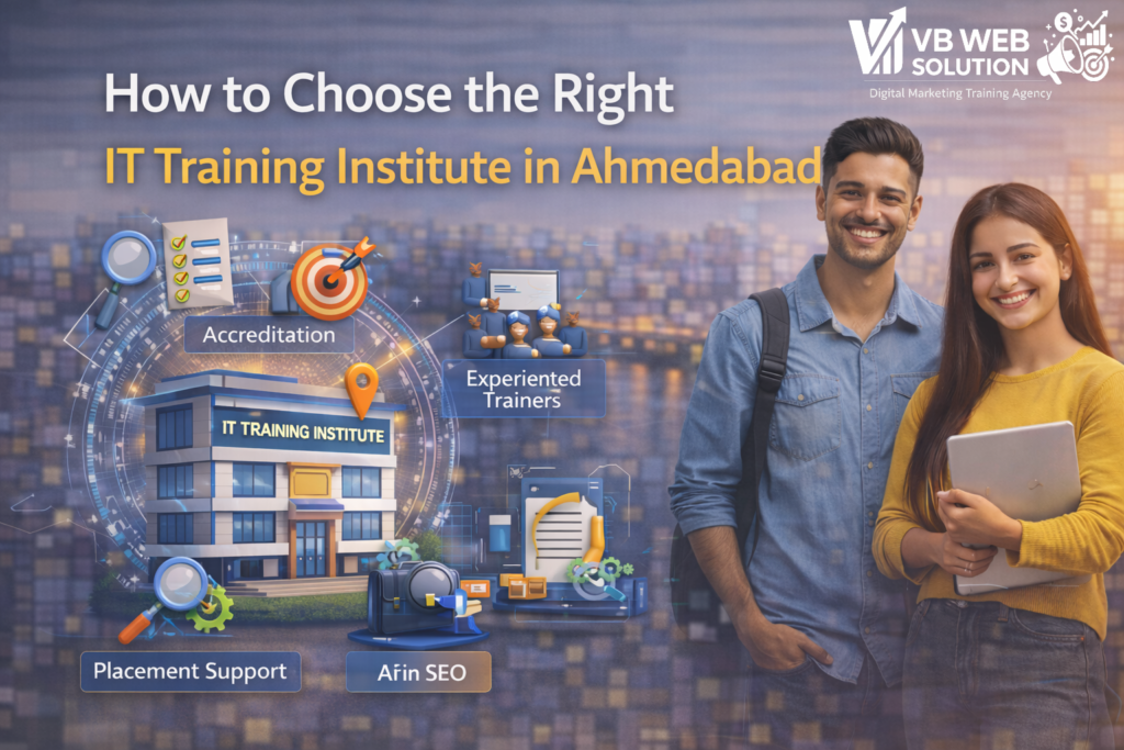 How to Choose the Right IT Training Institute in Ahmedabad